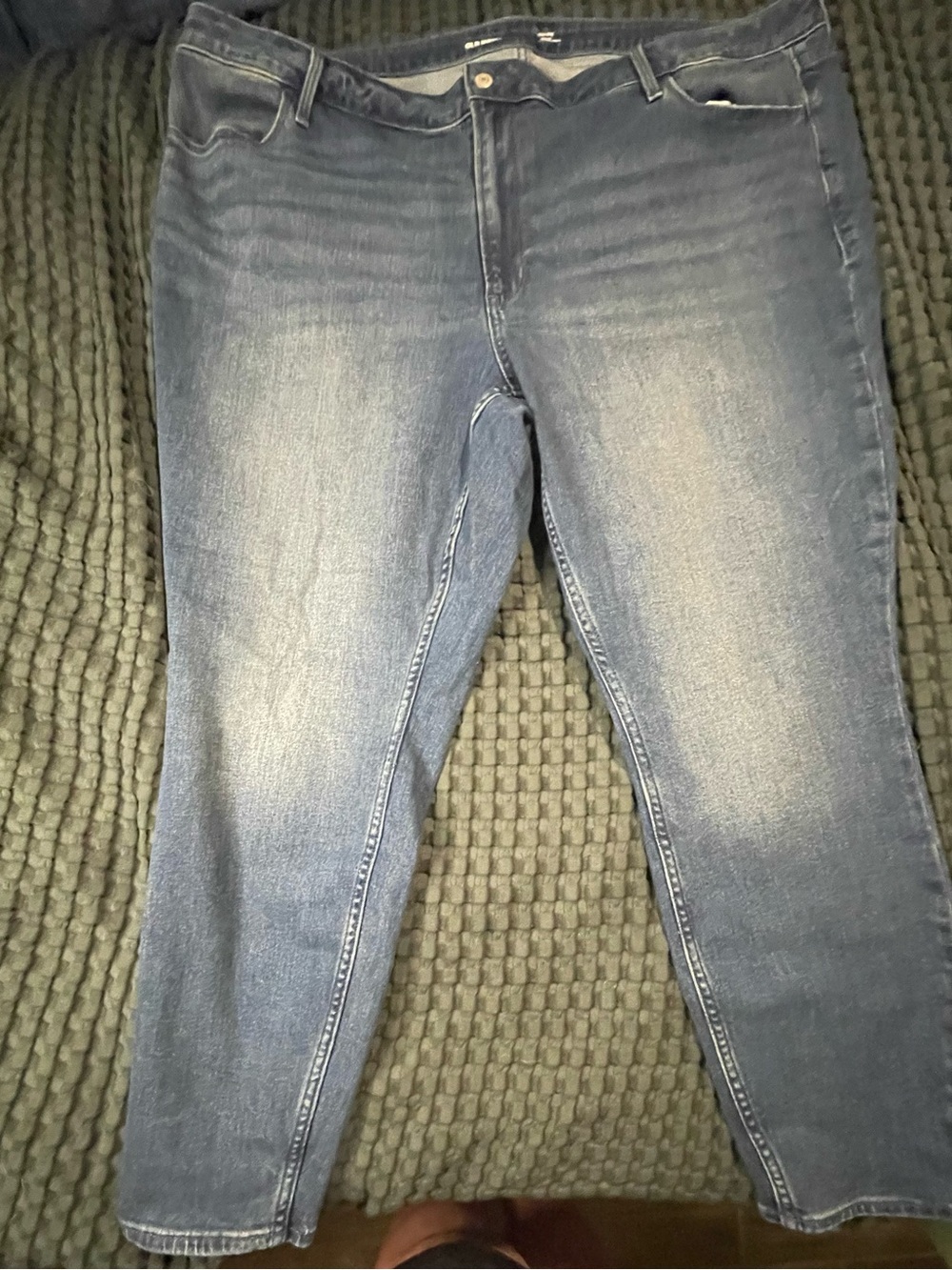 Old Navy Midwash Straight-Leg Jeans